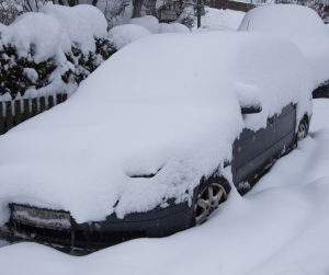 Car Covered in Snow | Bowie, MD