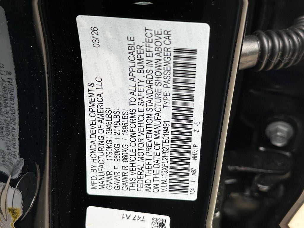 2026 Honda Civic Sport