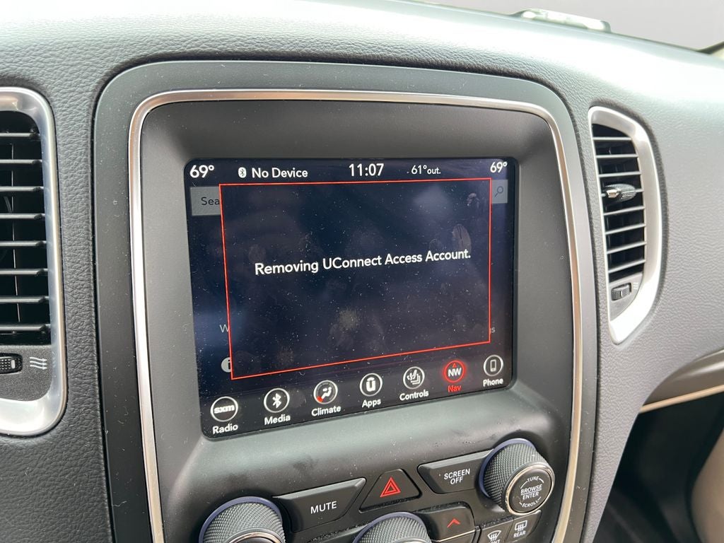 2019 Dodge Durango Citadel Bucket Seats