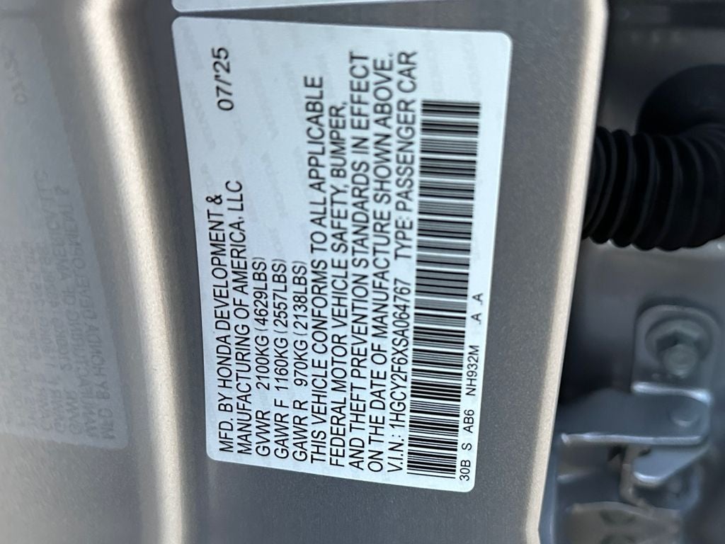 2025 Honda Accord Hybrid EX-L