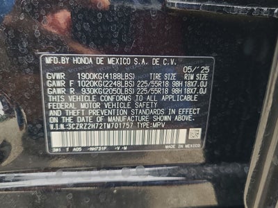 2026 Honda HR-V EX-L