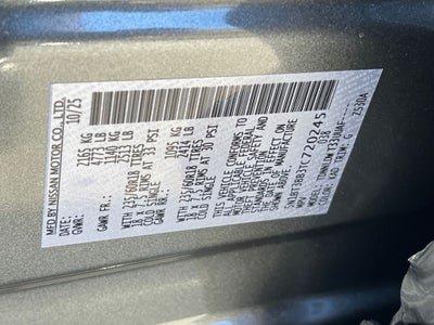 2026 Nissan Rogue SV Cold Weather