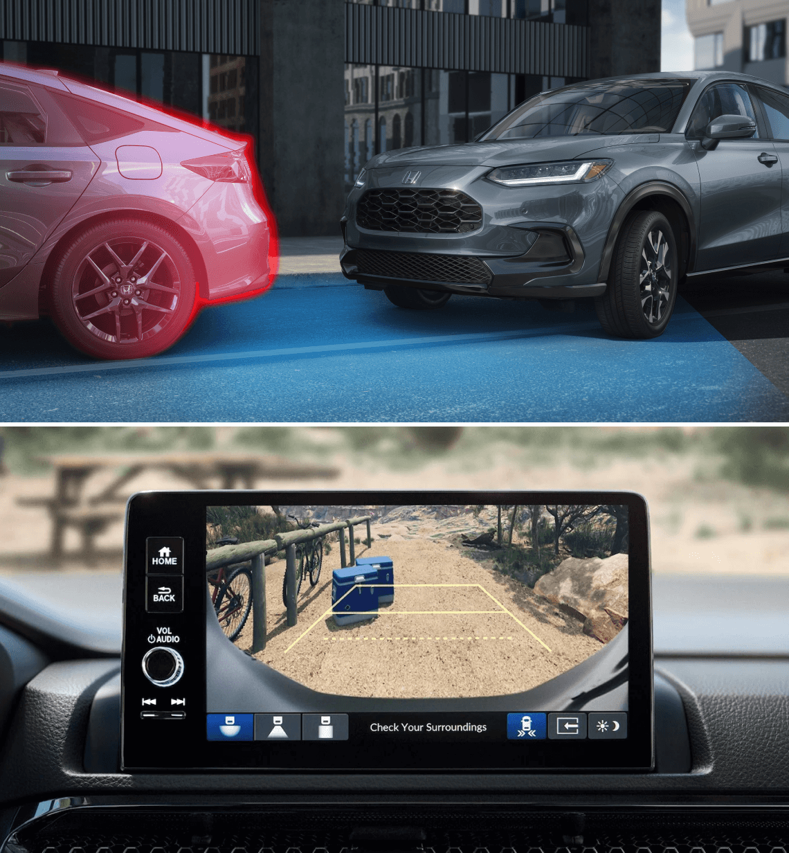 Honda CR-V vs. Honda HR-V Safety