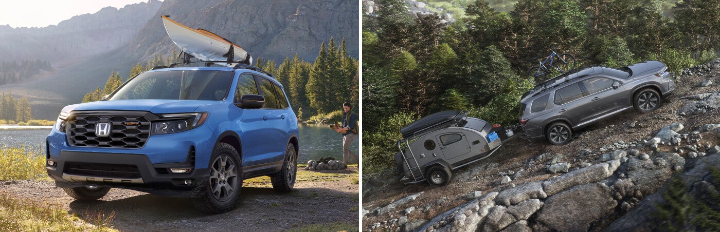 Honda Passport vs. Honda Pilot Towing Capacity