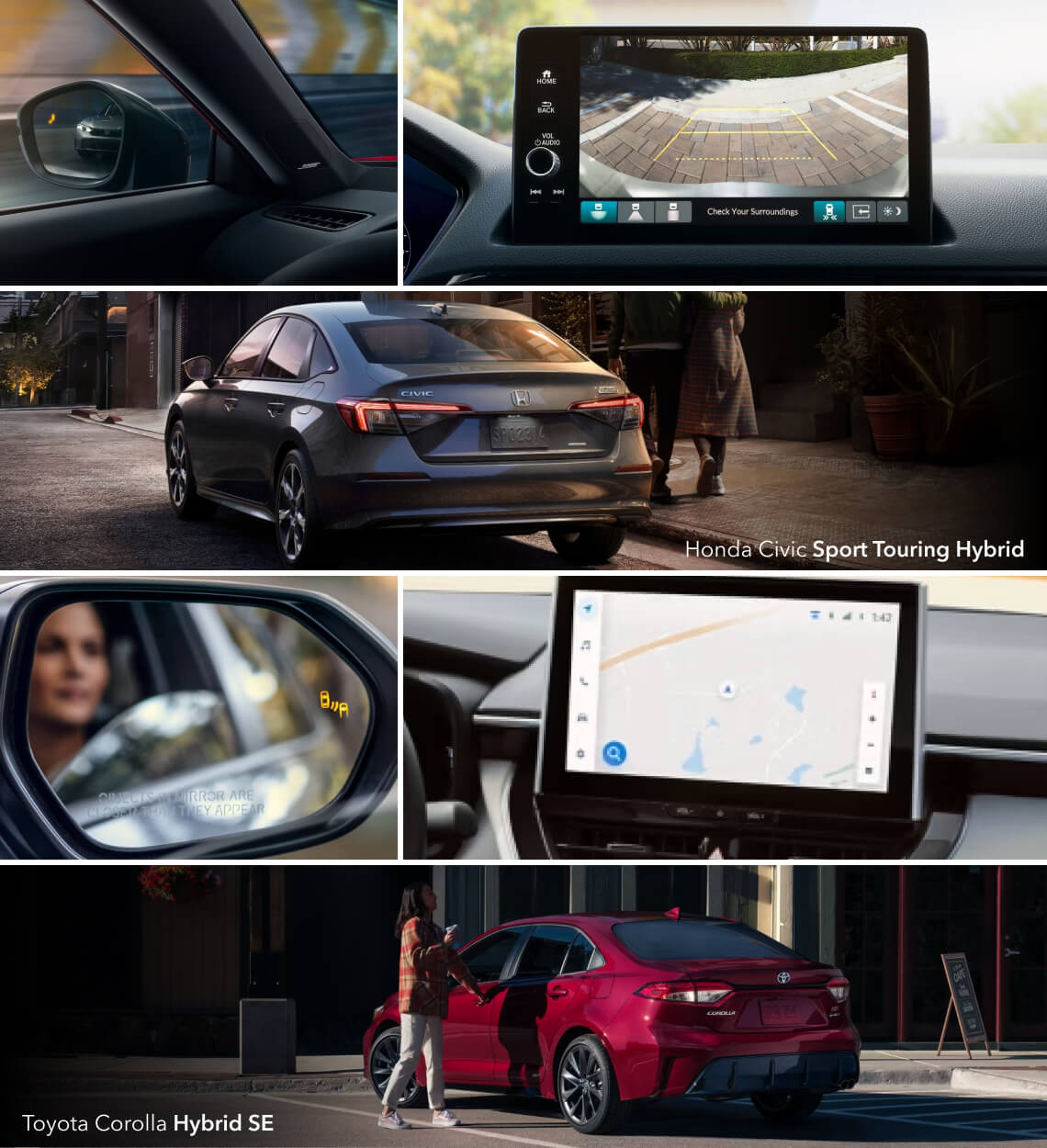 Honda Civic vs. Toyota Safety