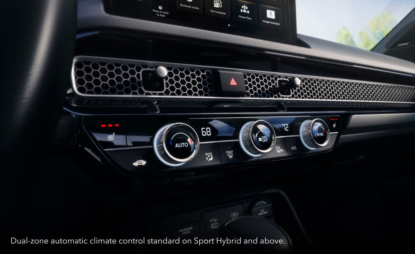Honda Civic Interior Features