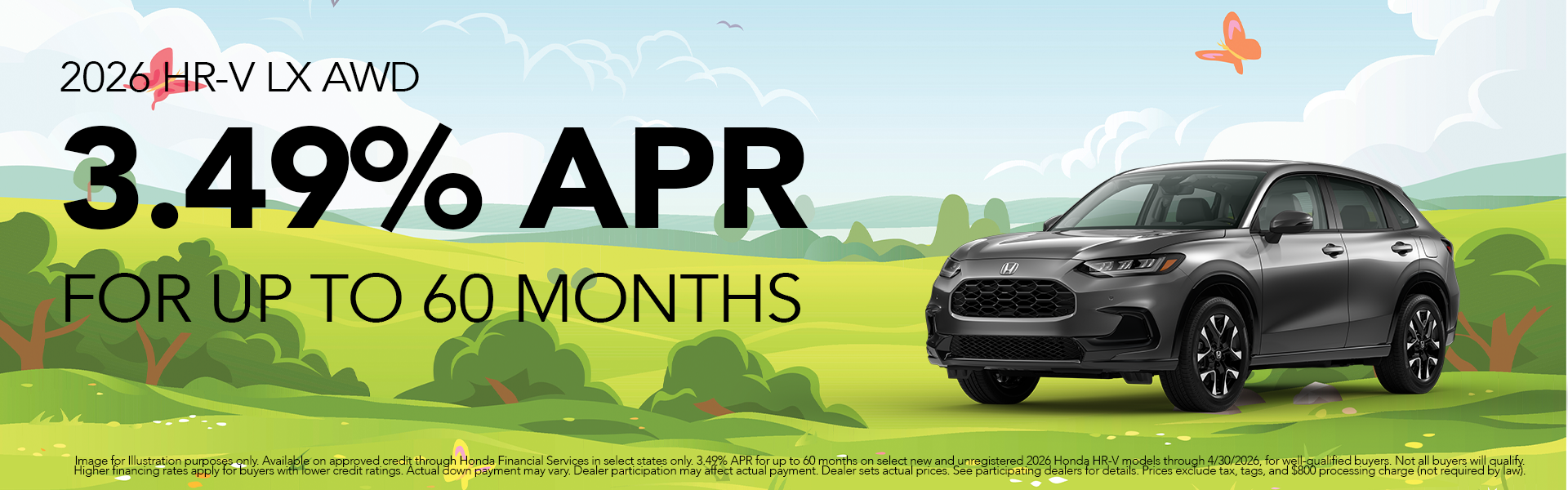 New 2026 HR-V AWD