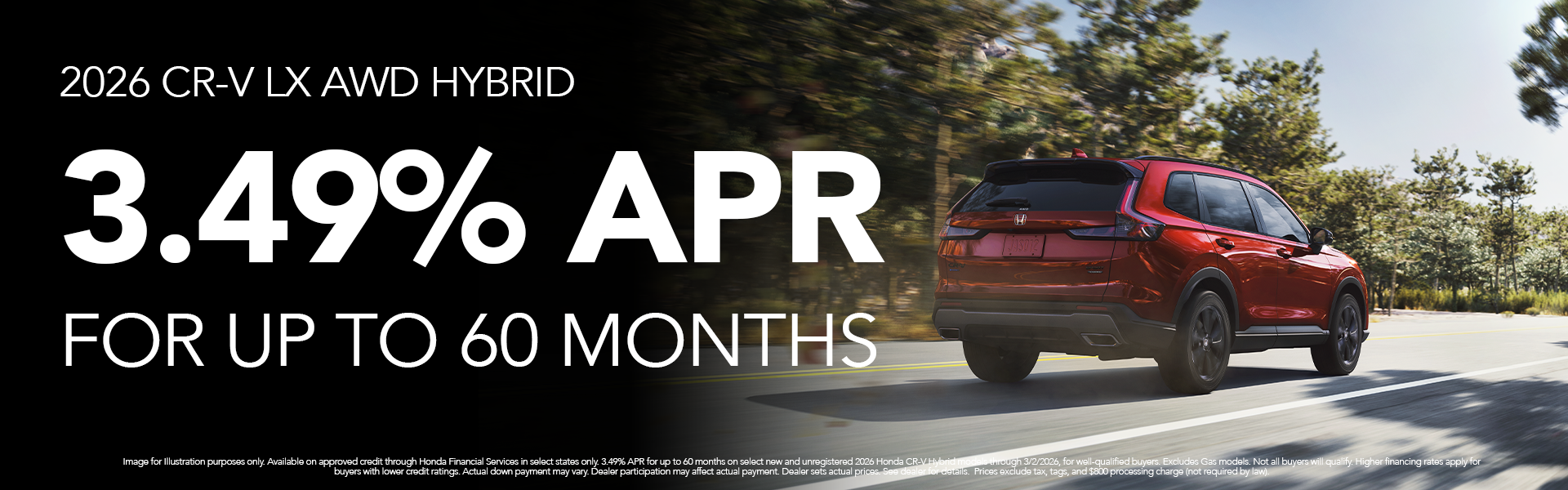 New 2026 CR-V LX Hybrid