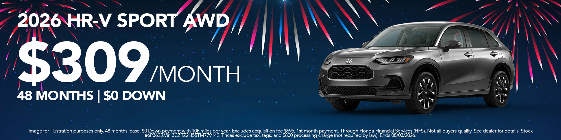 New 2026 HR-V Sport AWD