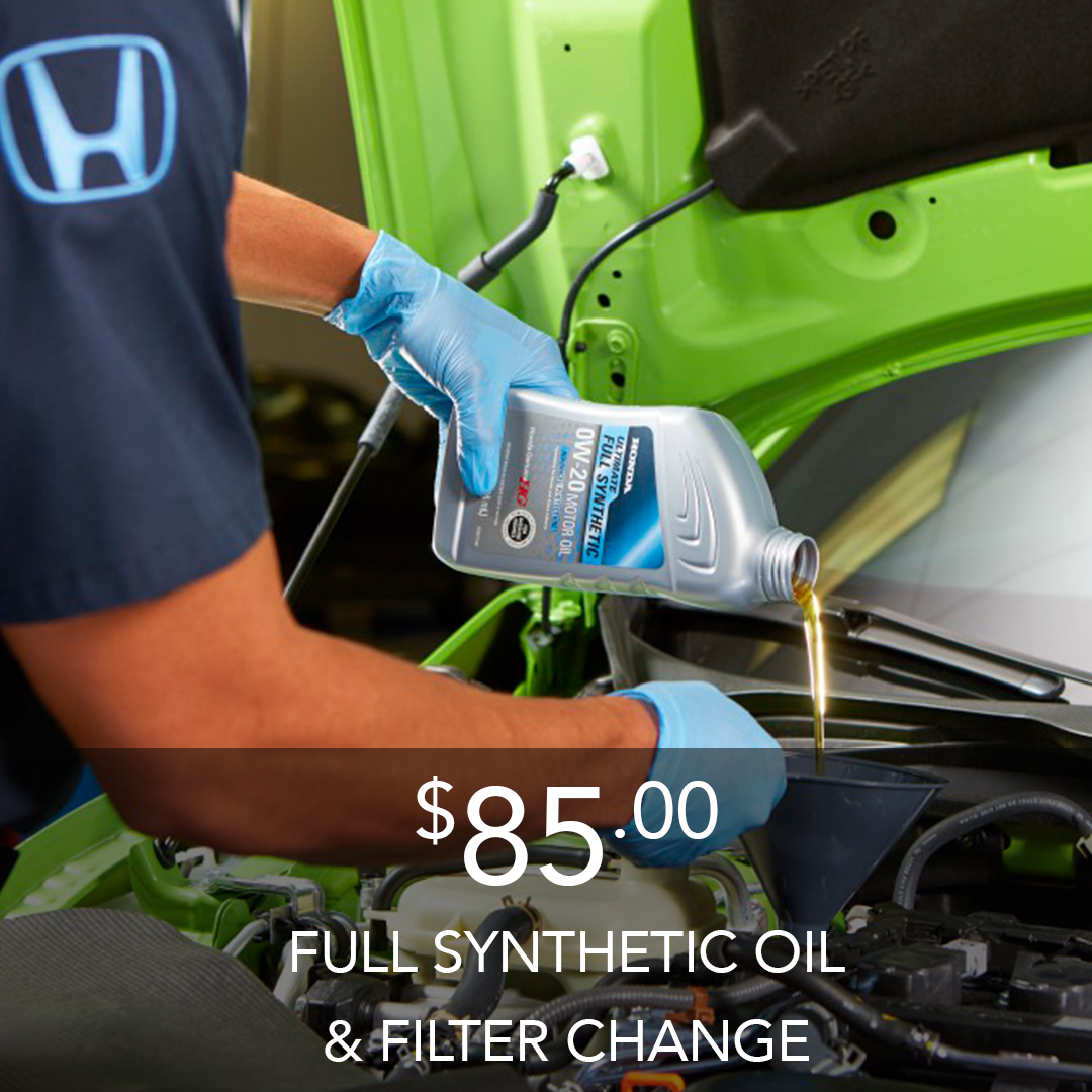 Full Synthetic Oil & Filter Change