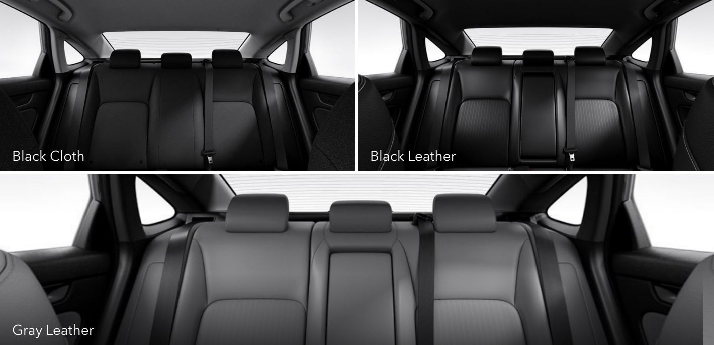 Honda Civic Sedan Interior Colors