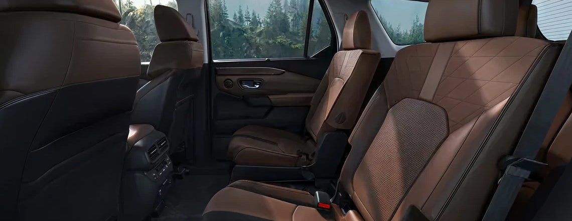 Honda Pilot vs. Acura MDX Dimensions 2