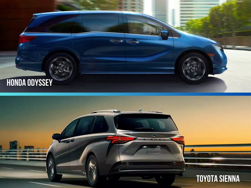 2024 Honda Odyssey vs. 2024 Toyota Sienna Bowie, MD